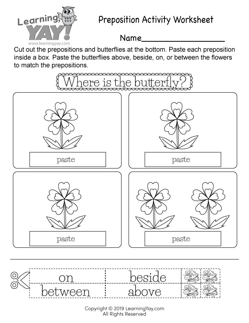 1st Grade First Grade English Worksheets