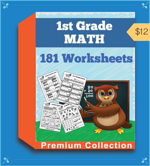 Premium First Grade Math Worksheets Collection